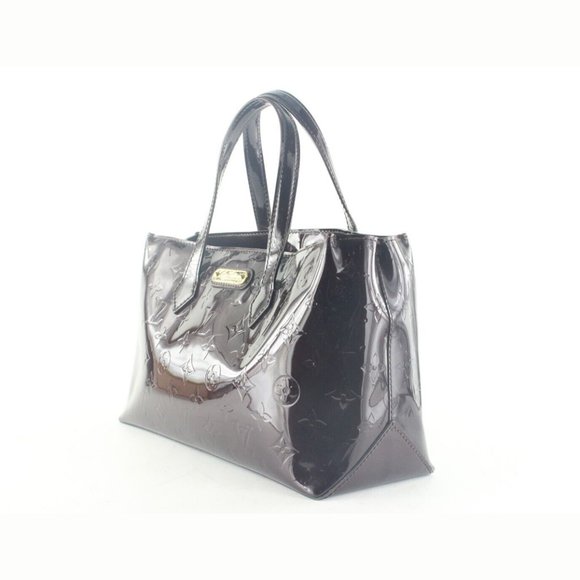 Louis Vuitton Wilshire Tote PM Amarante Leather Monogram 4LV119K - Picture 12 of 12